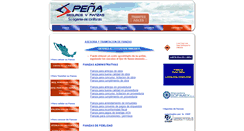 Desktop Screenshot of fianzas.pinsweb.com